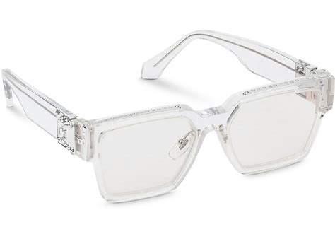 Louis Vuitton millionaire sunglasses clear